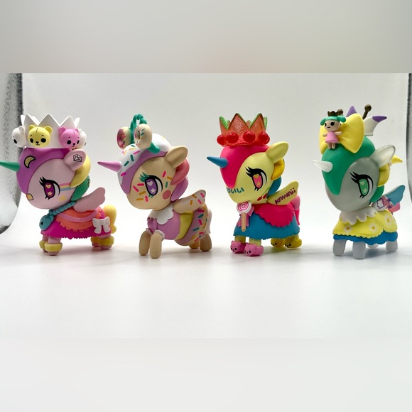 Tokidoki Harajuku Princess Unicorno Complete Set With Chaser - Picture 4 of 12